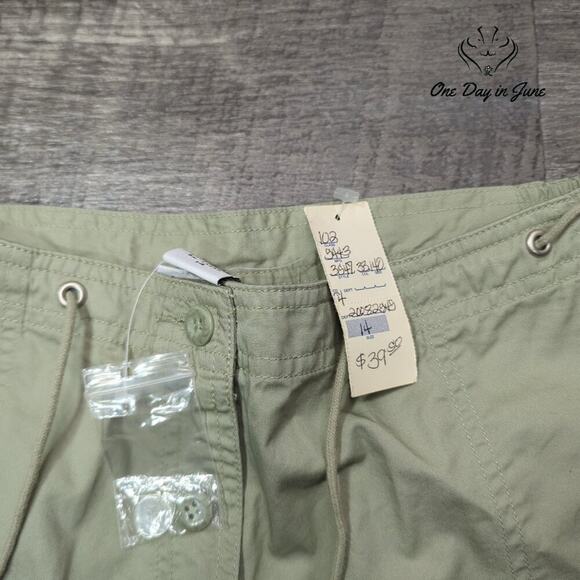 Avenue Cropped Drawstring Pants Size 14 - Picture 2 of 6